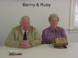 Benny & Ruby Norman Hardwick at Mizpah Nov 2004